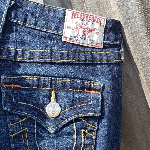 True Religion Flare Jeans - Picture 5 of 6